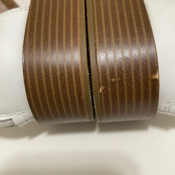 Lucky Brand Women’s Ellian Flatform Wedge  White Sandals Size 8.5 US - Picture 11 of 15